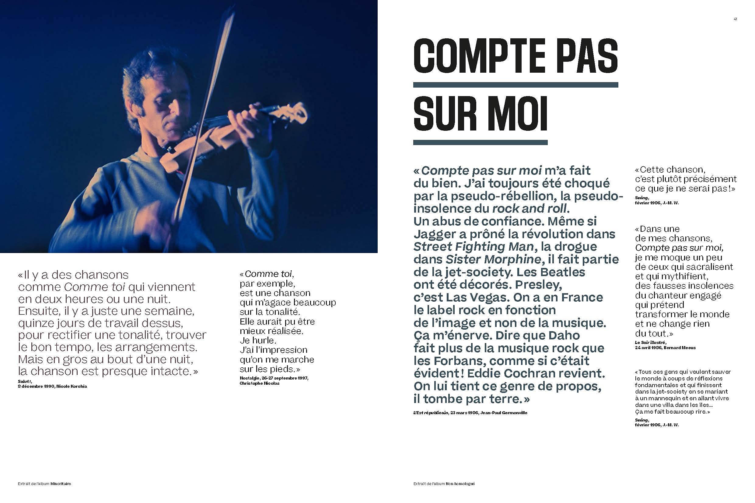 Jean Jacques Goldman 700 Citations 103 Chansons Amazon Co Uk Fievee Alexandre Fontaine Jean Michel Books