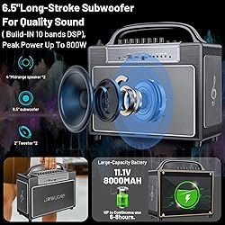 Mjunsoundigi Karaoke Machines with Lyrics Display