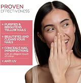 PODERM Nail Polish with Tea Tree Beige 8ML Podiatrist Created view 2