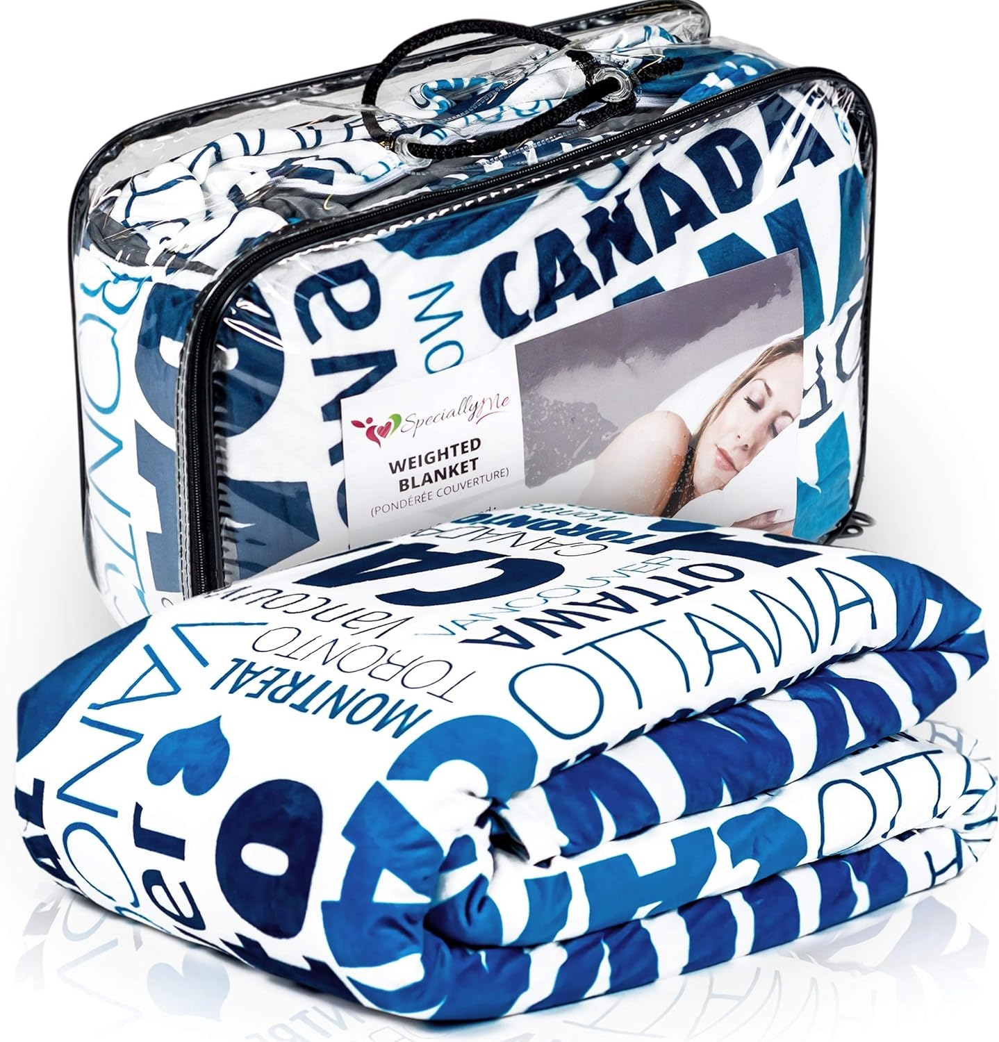 SpeciallyMe Premium Weighted Blanket Comforter & Soft Cotton Canada