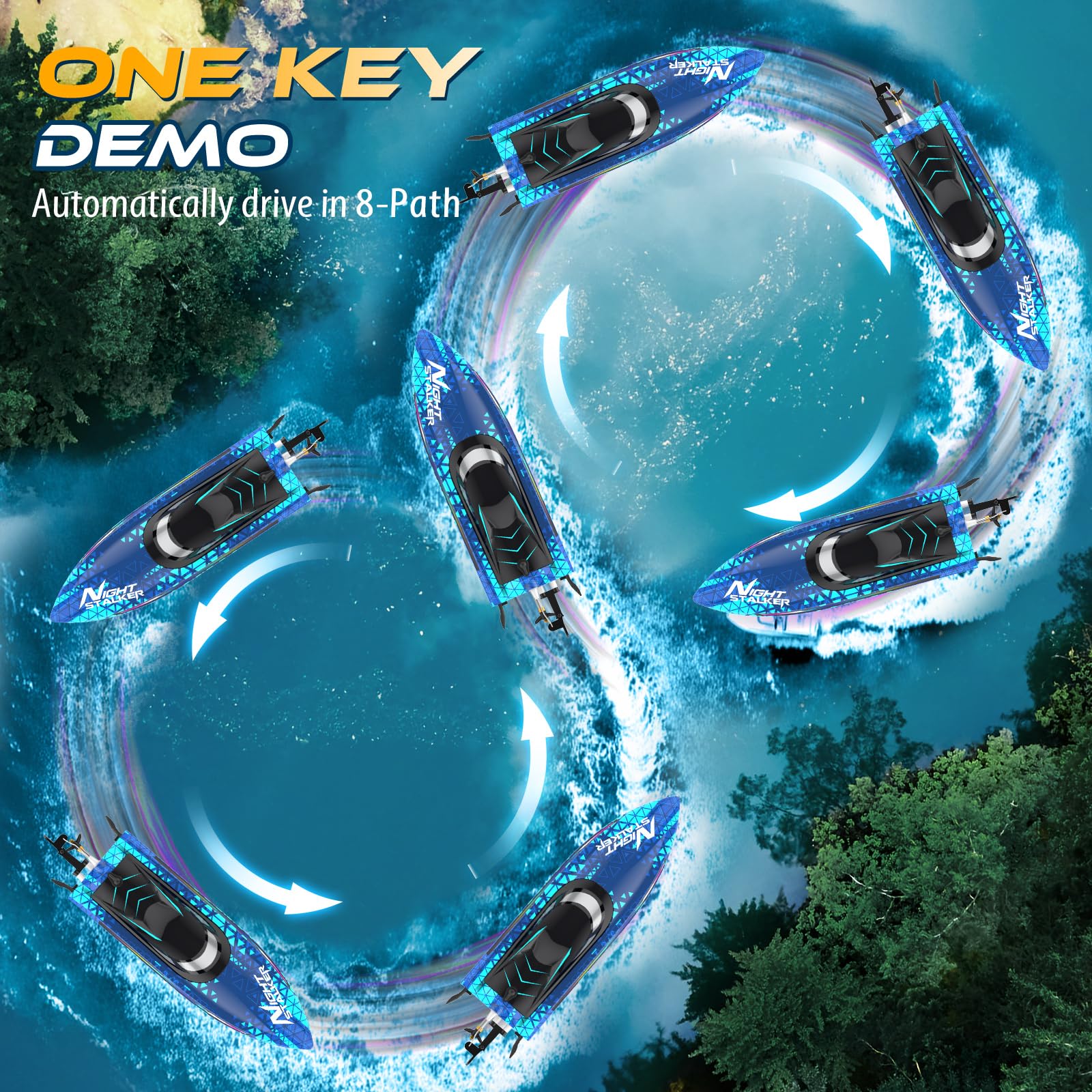 Calo Remote Control Boat 4