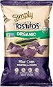 Simply Organic Tostitos Blue Corn Tortilla Chips, 8.25 Ounce
