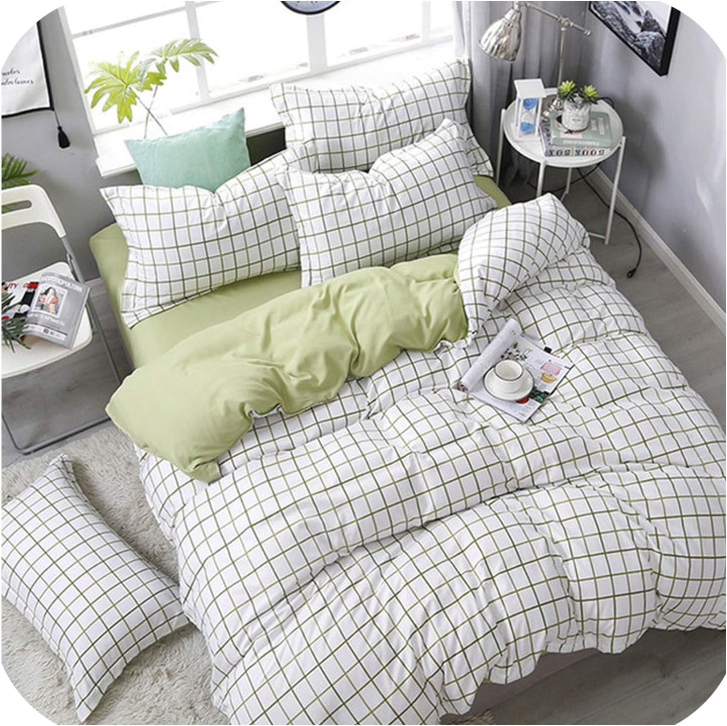 Juego de Funda de edredón y Funda de Almohada, Juego de Cama de