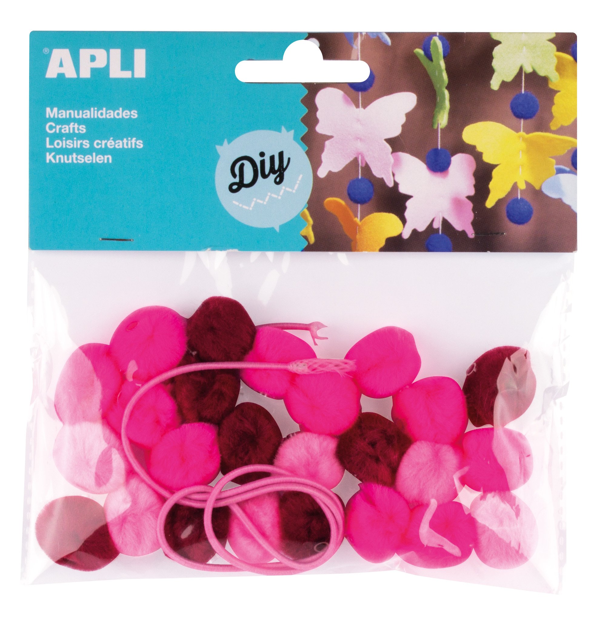 APLI Kids Bag Necklaces, Pink