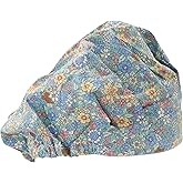 QIYIPASTA Bouffant Scrub Caps Unisex Working Cap Scrub hats One size Multi Color