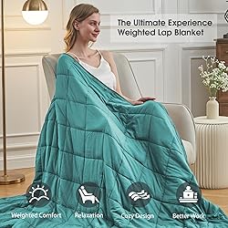 Teal Weighted Blanket for Adults