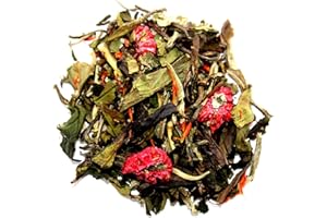 Nelson's Tea Champagne & Raspberries Loose Leaf White Tea - 3.2 oz.