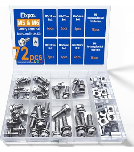 High-Quality Terminal Screws and Nuts for Efficient Connections in Battery Manag