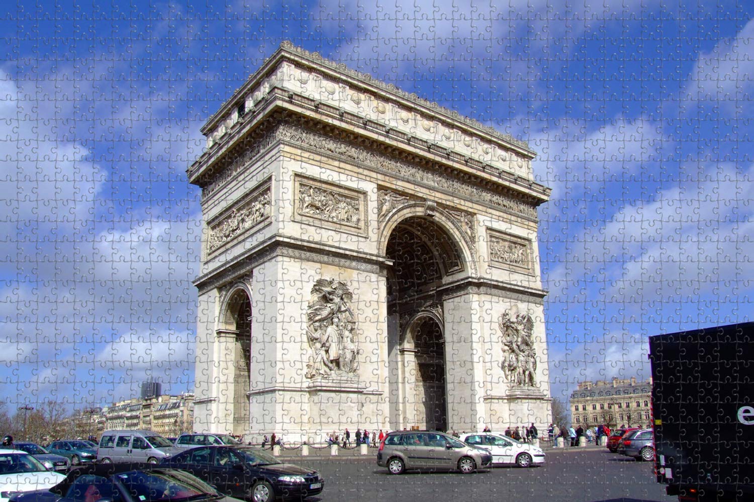 Umsufa France Arc de Triomphe Paris Jigsaw Puzzle