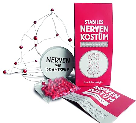 Stabiles Nerven Kostüm für Nerven wie Drahtseile