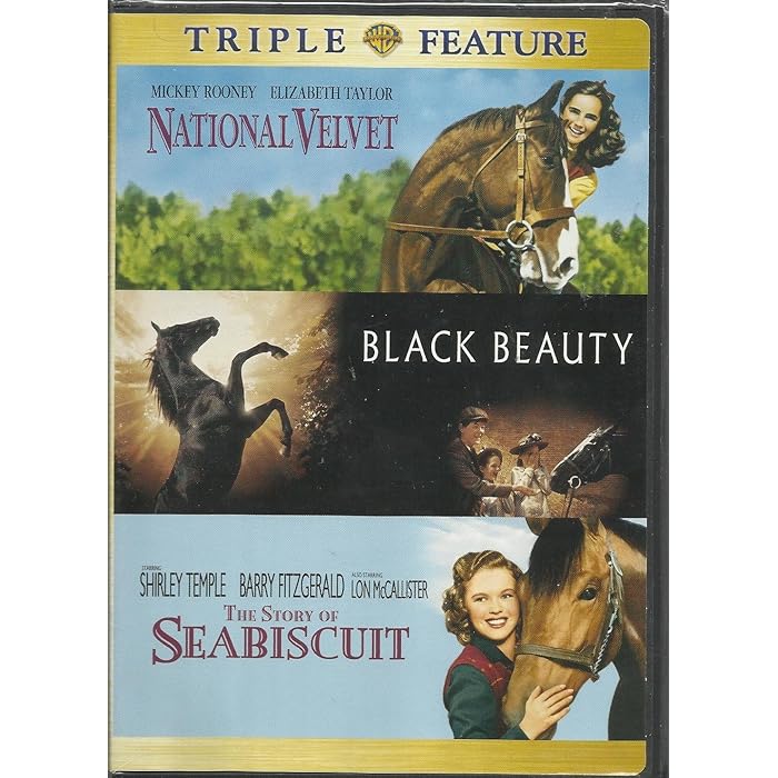 Buy NATIONAL VELVET, BLACK BEAUTY, AND THE STORY OF SEABISCUIT TRIPLE