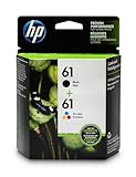 HP 61 Black & Tri-color Original Ink Cartridges, 2 pack (CR259FN)
