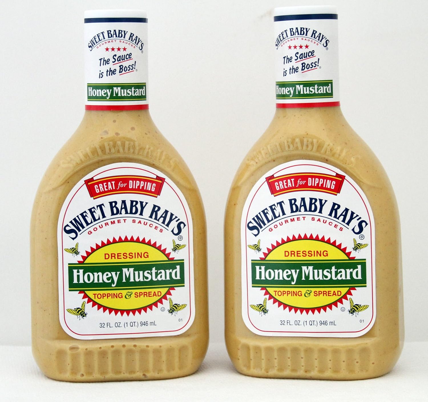 Sweet Baby Ray's Honey Mustard Dressing 32 Fl OZ (2 pack)
