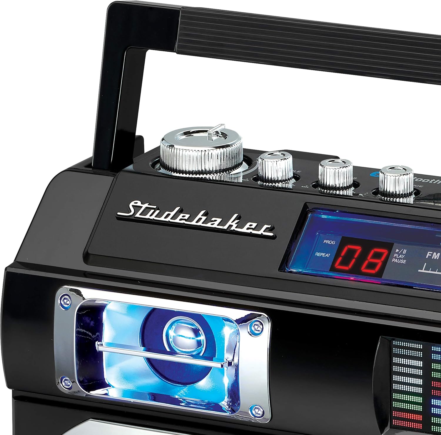 studebaker 80's retro street bluetooth boombox