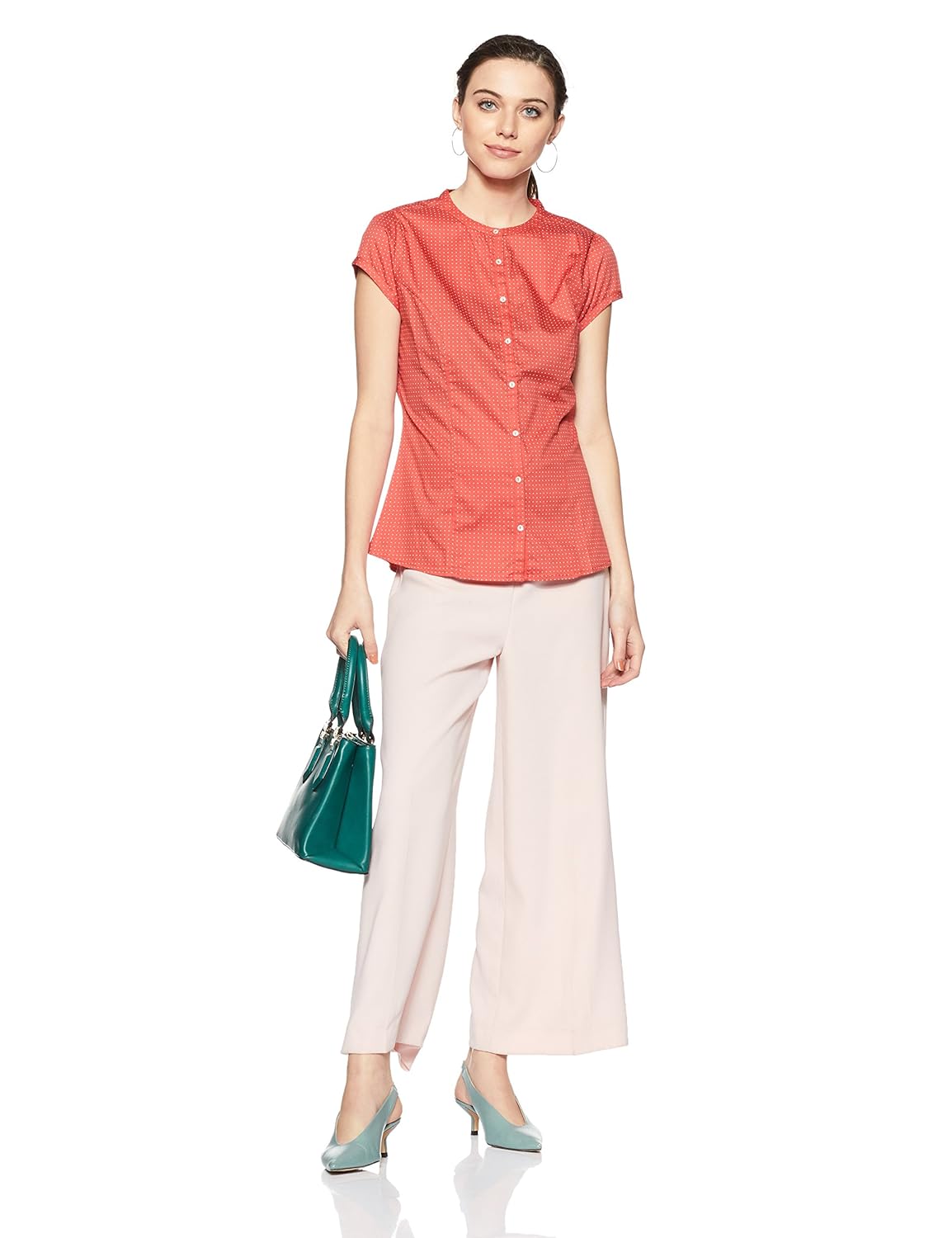 arrow woman button down shirt