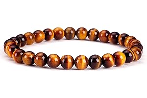 Cherry Tree Collection - Small, Medium, Large Sizes - Gemstone Beaded Bracelets For Women and Men - 6mm Round Beads