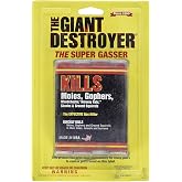 (GAS KILLER) (12/4PK TOTAL) 48 kills Moles, Gophers, Woodchucks, Norway Rats, Skunks, Ground Squirrels in their Holes, Tunnels, Burrows.