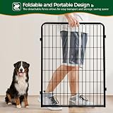 Yaheetech Lightweight Dog Playpen 8 Panels 100cm Fence Portable RV Camping view 9