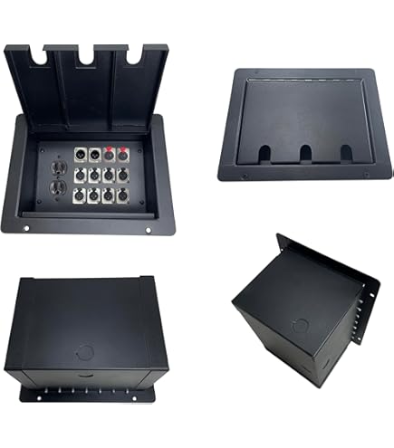 Amazon.com: ProCraft Pro Audio Recessed Floor Pocket Box AC Duplex