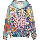 Tongluoye Womens Hoodies Zip Up Lightweight Long Sleeve Thin Hooded Sweathsirt Trendy Jacket