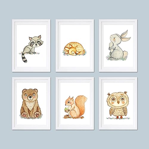 forest animal nursery decor