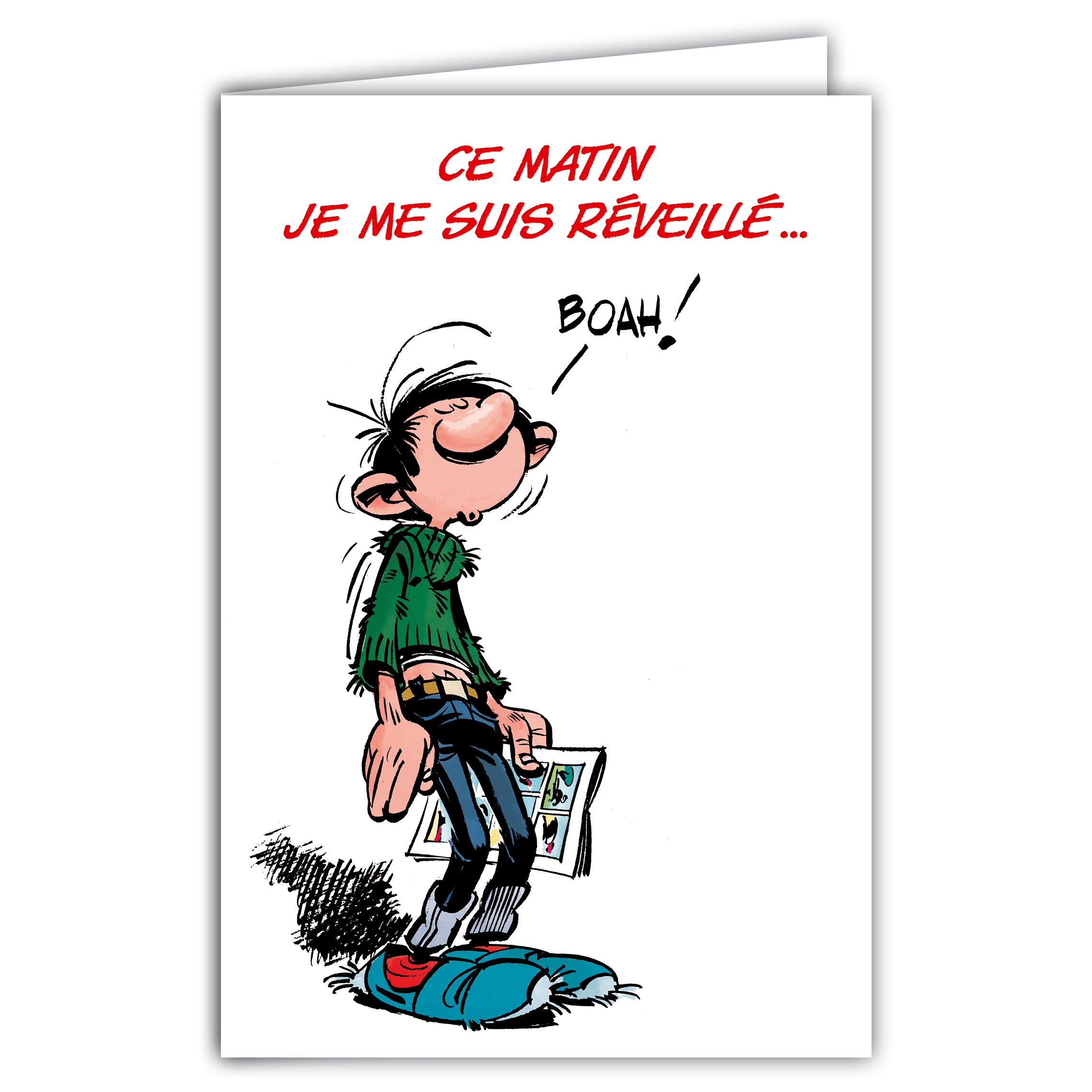 Gaston Lagaffe Belgium Birthday Card 1 Year More