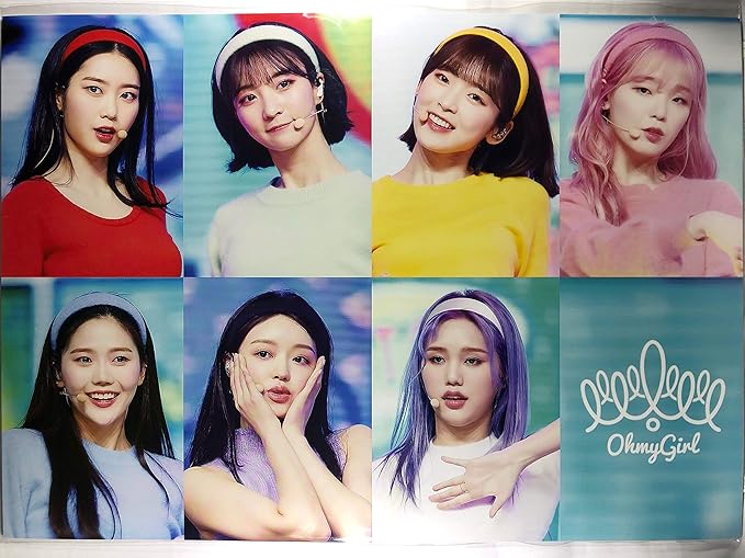 Amazon Oh My Girl オーマイガール グッズ A3 ポスター 12枚 ステッカー シール 1枚セット A3 Size Poster 12sheets Sticker 1sheet Tradeplace K Pop 韓国製 アイドル 芸能人グッズ 通販