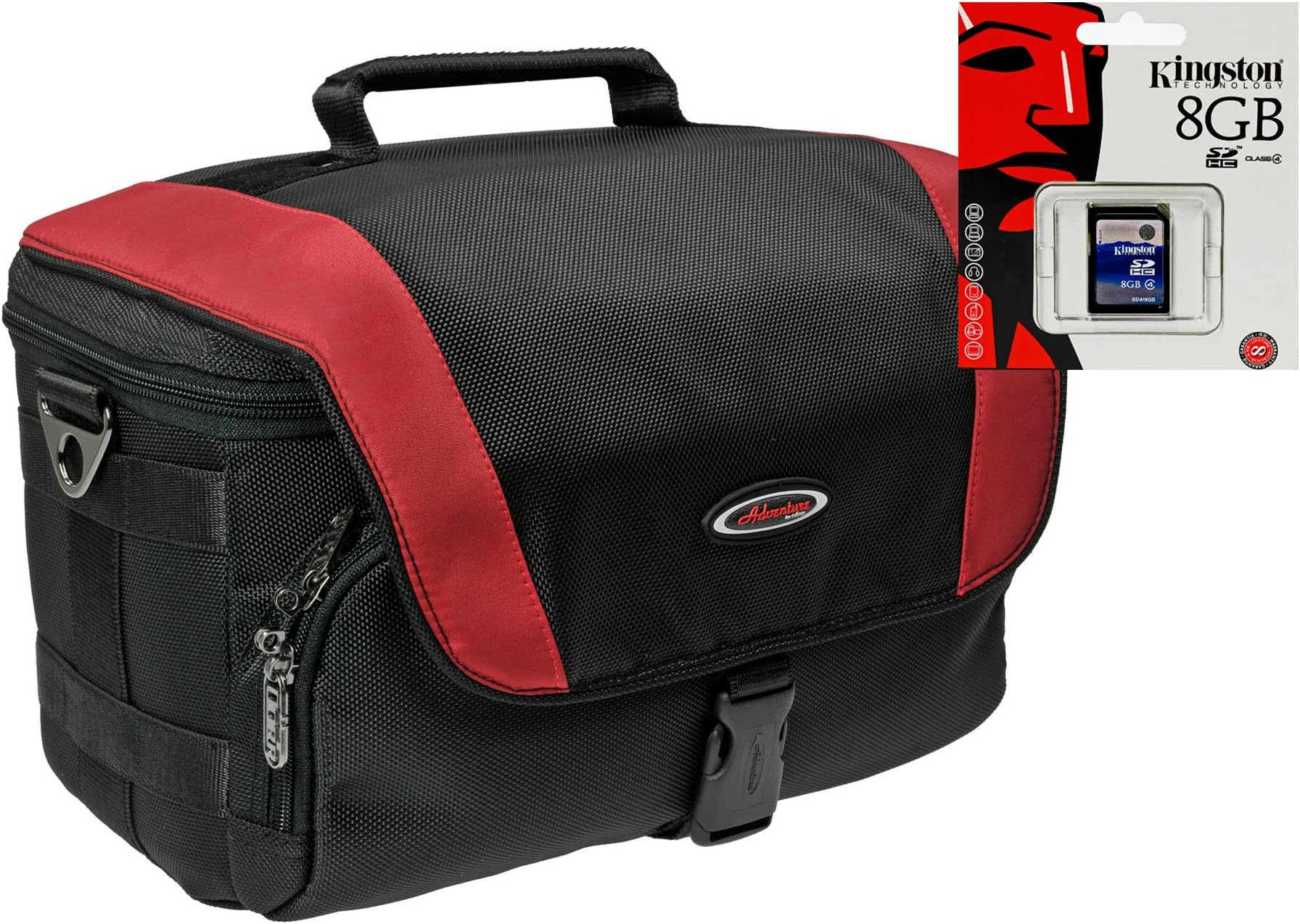 Photos for Camera Adventure Pro Red-Black in Set with 8 GB SD Card for Panasonic Lumix FZ 1000 300 200