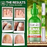 Nail Lab Premium Fu Nail Elixir 50ml Tea Tree Oil Toenail Repair Free Pen view 5