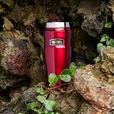 Thermos Stainless King Travel Tumbler 470ml Insulated Hot Cold Red view 5
