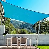 Amahut Sun Shade Sail Custom Size 6'X9' Rectangle