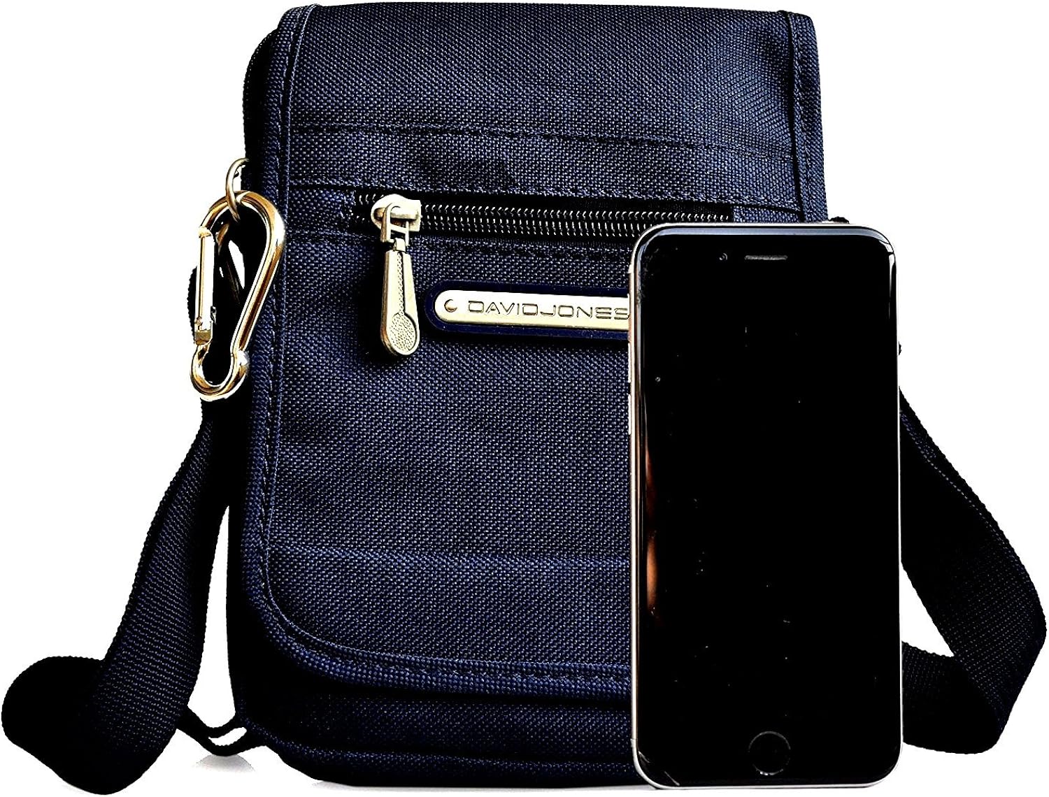 David Jones Men's Organizer Clutch Black Size S Amazon.co.uk Shoes