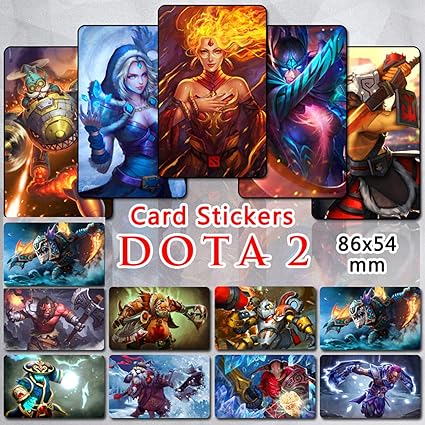 Amazoncom Laptop Stickers 35pcs Dota 2 Heroes Moba Game