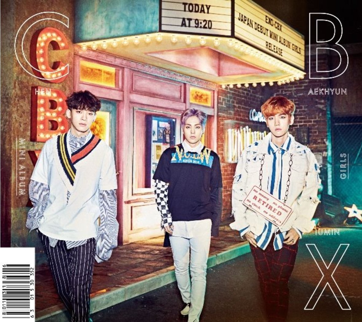 EXO EXO CBX GIRLS (ALBUM+DVD) (F.LTD) (Japan Ver)+EXO Sing For You