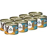 Nulo Ancient Grains Savory Stew with Whole Ingredients Puppy & Dog Food, Chicken and Salmon in Broth, 6.0 Ounce, 8 Cans