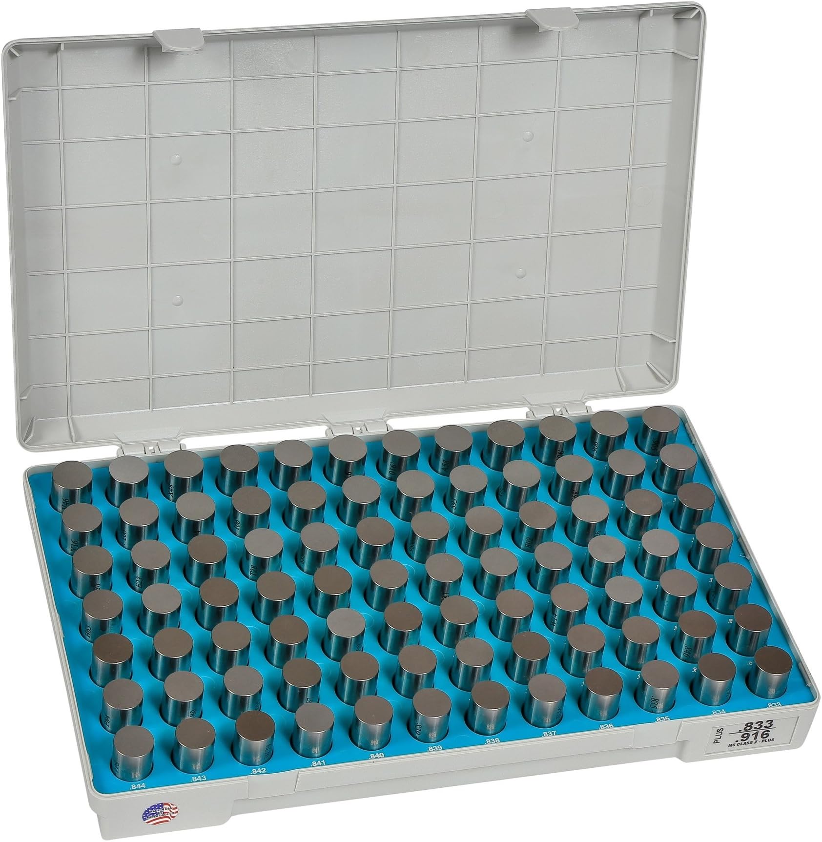 Meyer Gage M65P Plus English Class Z Gage Set, 0.8335" to 0.9165"