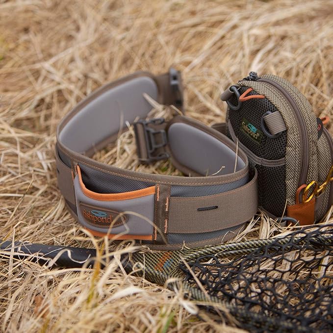 wading belt net holder