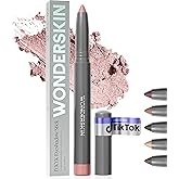 Wonderskin IYKYK Eyeshadow Stick - Longwear Eye Shadow Sticks, Budge-Proof & Waterproof Shimmer Eyeshadow Stick with Built-in Sharpener (Pink Quartz)