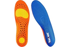 Risctrre Insoles for Men and Women- Support Shock Absorption Cushioning Sports Comfort Inserts, Breathable Shoe Inner Soles for Running Walking,Hiking,Working