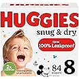 Huggies Size 8 Diapers, Snug & Dry Baby Diapers, Size 8 (46+ lbs), 84 Count