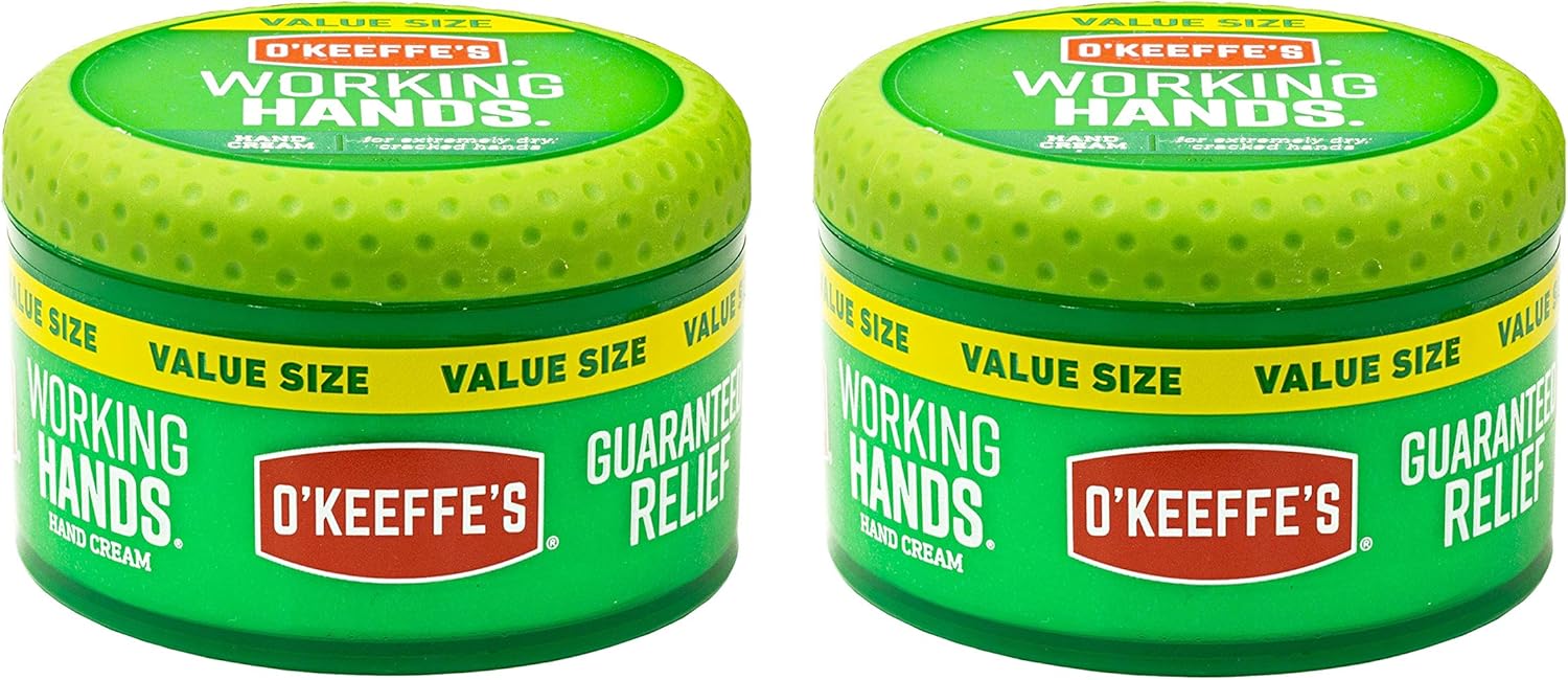 O'Keeffe's K0680001-2 Working Hands Hand Cream in Jar (2 Pack), 6.8 oz - - 