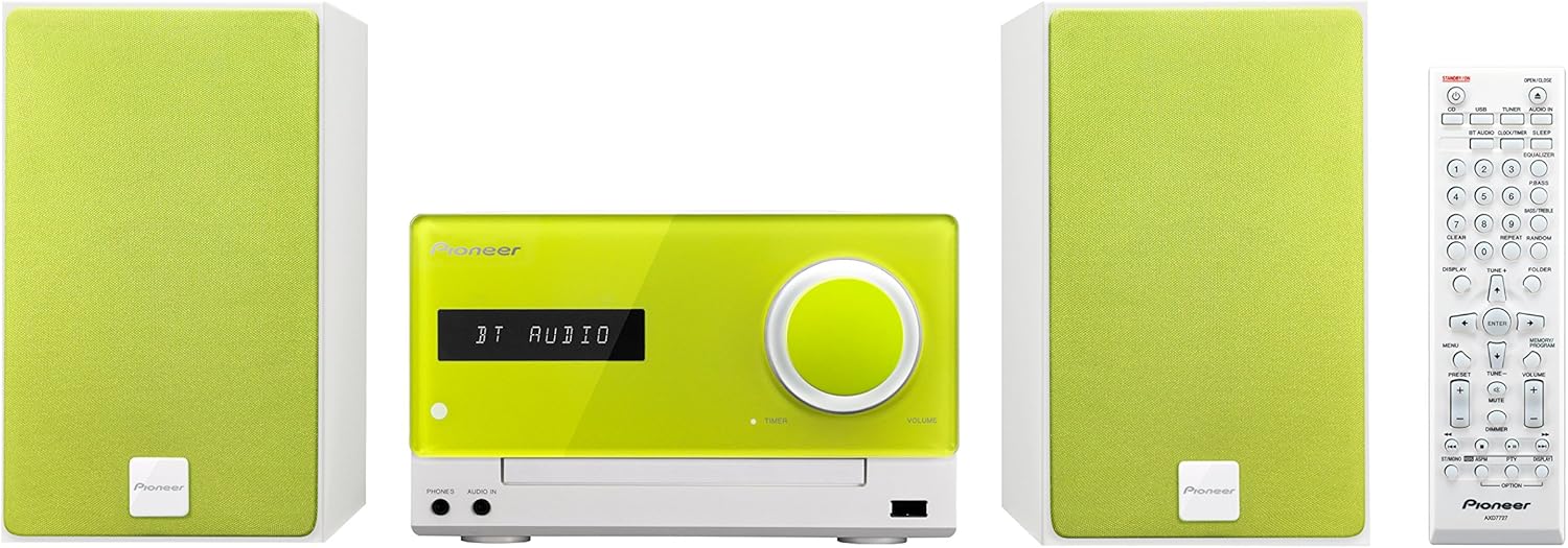 Pioneer X Cm35 N 30 W Cd Micro System With Bluetooth Amazon Co Uk Electronics