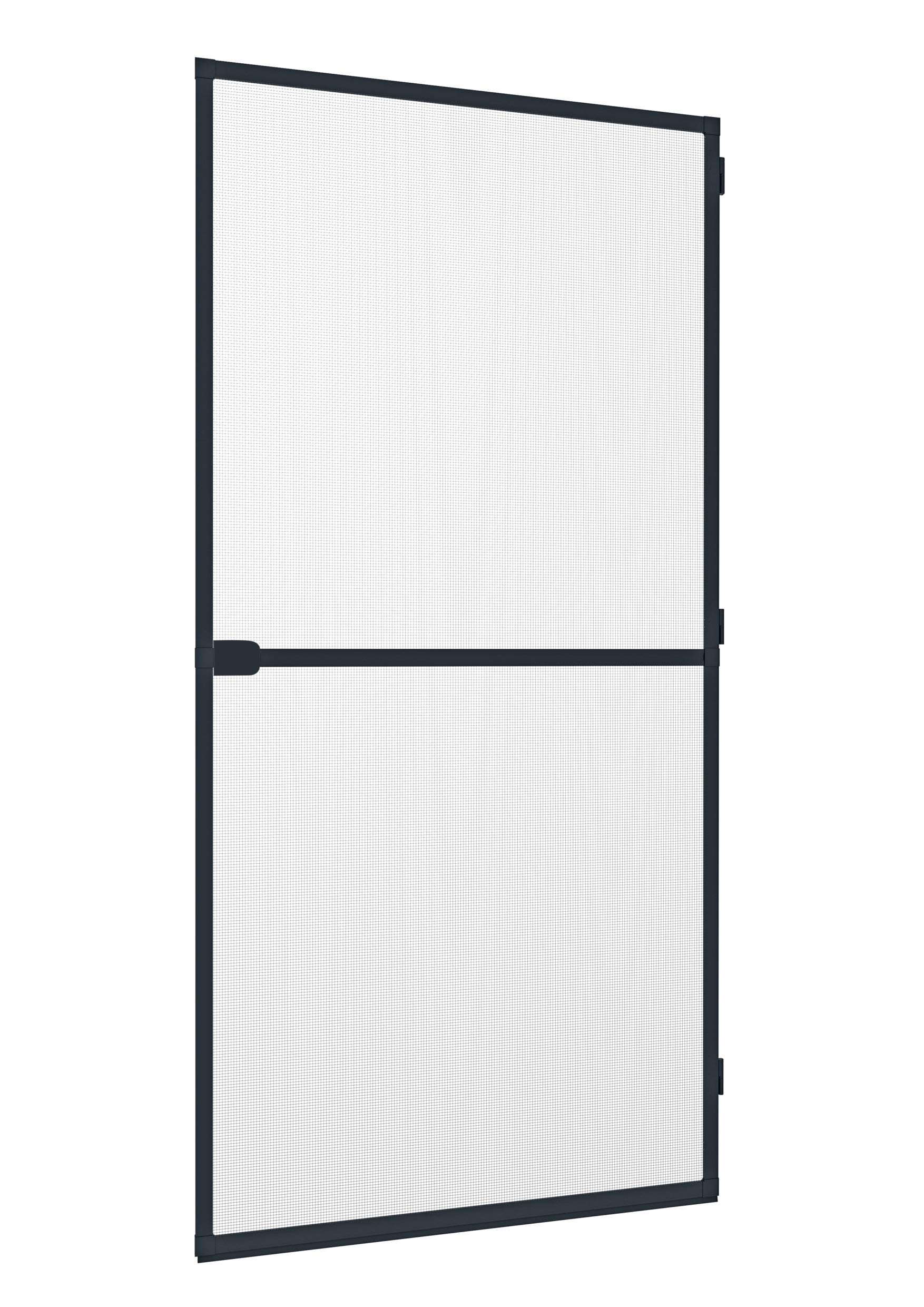 Rhino Insect Screen Aluminium Frame for Doors Individually Shortenable Insect Protection Door Anthracite