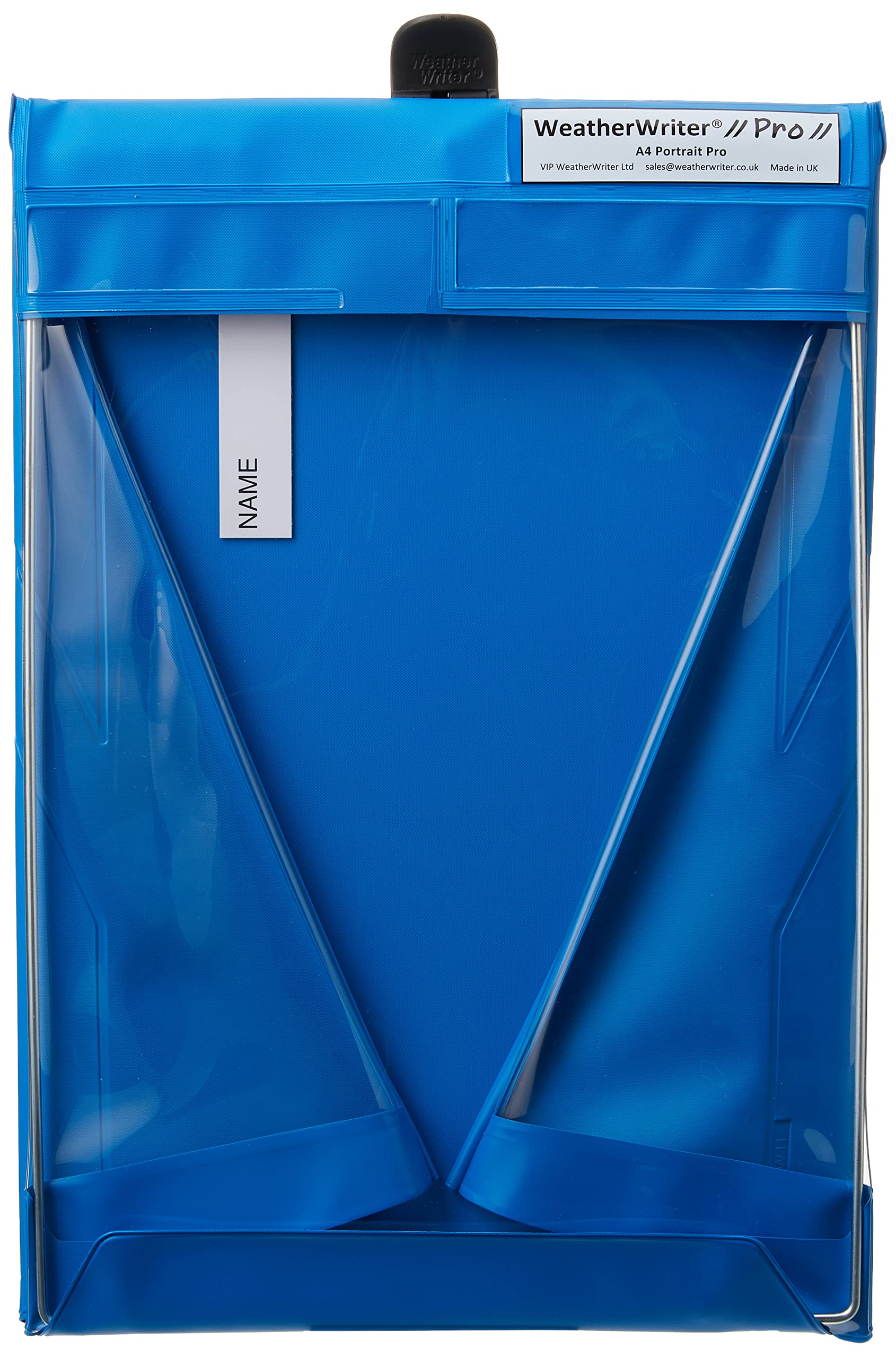 WeatherWriter WA4P/BE A4 Portrait PRO Original Waterproof Clipboard - Aqua Blue