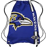 FOCO Baltimore Ravens NFL Big Logo Drawstring Backpack