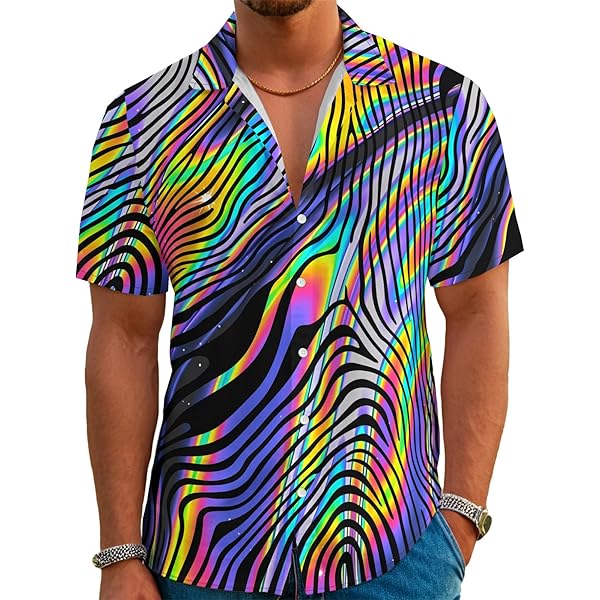 Camisas Hawaianas De Calavera Para Hombre, Camisa De