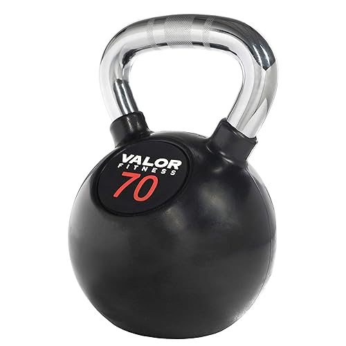 Valor Fitness CKB-70 Chrome Kettlebell, 70 lb in Kuwait Whizz - Main Image