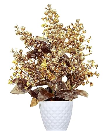 Buy Stylbase Home Decor Artificial Flowers With Pot Realistic