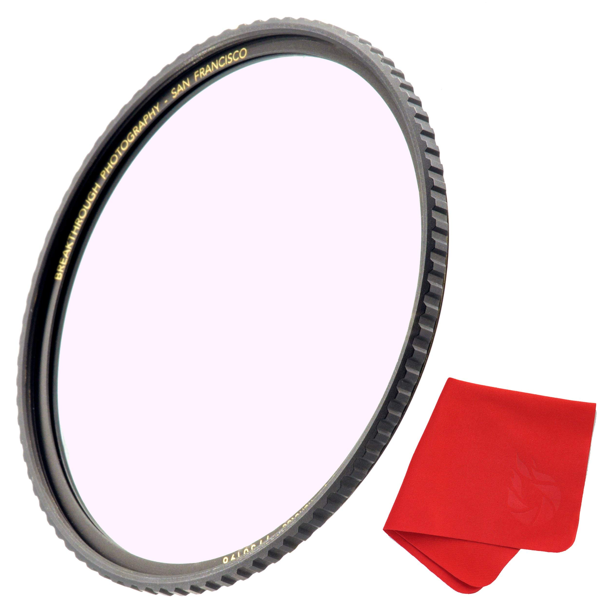 52mm Night Sky Light Pollution Reduction Filter for Camera Lenses with MRC16, Nenotech Coatings, Ultra-Slim, Traction Frame, Weather-Sealed by Breakthrough Photography