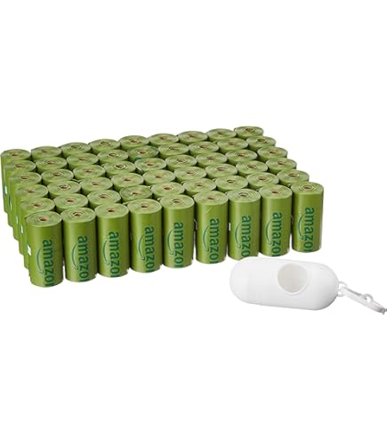 Amazon.com : Amazon Basics Premium Leak Proof Dog Poop Bags with